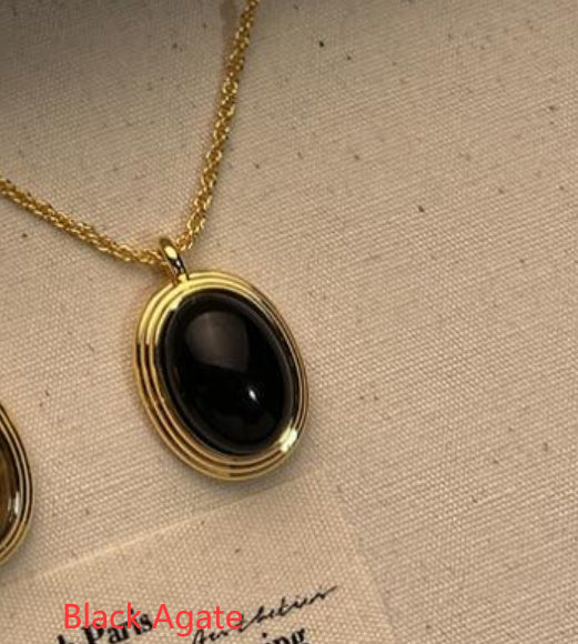 Tiger Eye Necklace Retro Minority